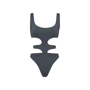 SKIMS Cut-Out One Piece Swimsuit in Black